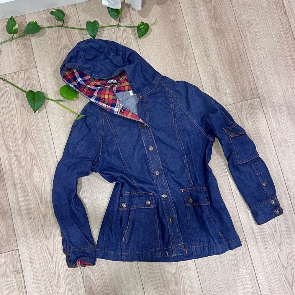 Vintage Raw Denim Chore Jacket